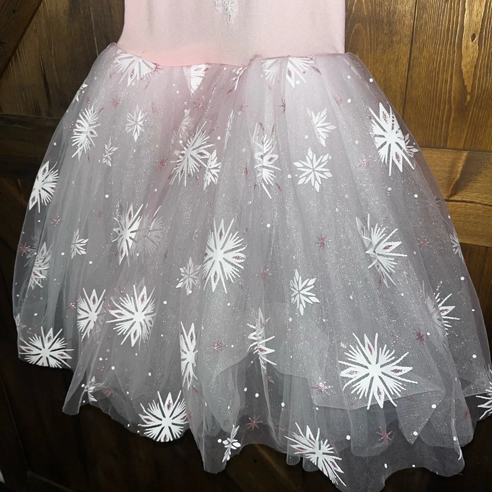 Girl Ballet Long Tutu Dress Spaghetti Straps Camisole Leotard Ballerina Costume